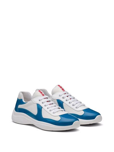 baby blue prada americas cup|Light Blue/white Prada America's Cup Sneakers.